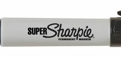 Best Sale 🎉 Sharpie Non-Washable Quick-Drying Waterproof Permanent Marker, Super Fine Tip, Black, Pack Of 12 👏