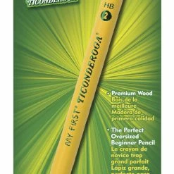 Best Sale ๐ Ticonderoga My First Pencils With Latex-Free Erasers, No 2 Tips, Yellow, Pack Of 12 โญ 12 Best Sale ๐ Ticonderoga My First Pencils With Latex-Free Erasers, No 2 Tips, Yellow, Pack Of 12 โญ -School Smart - shop 042941 B ecommfullsize