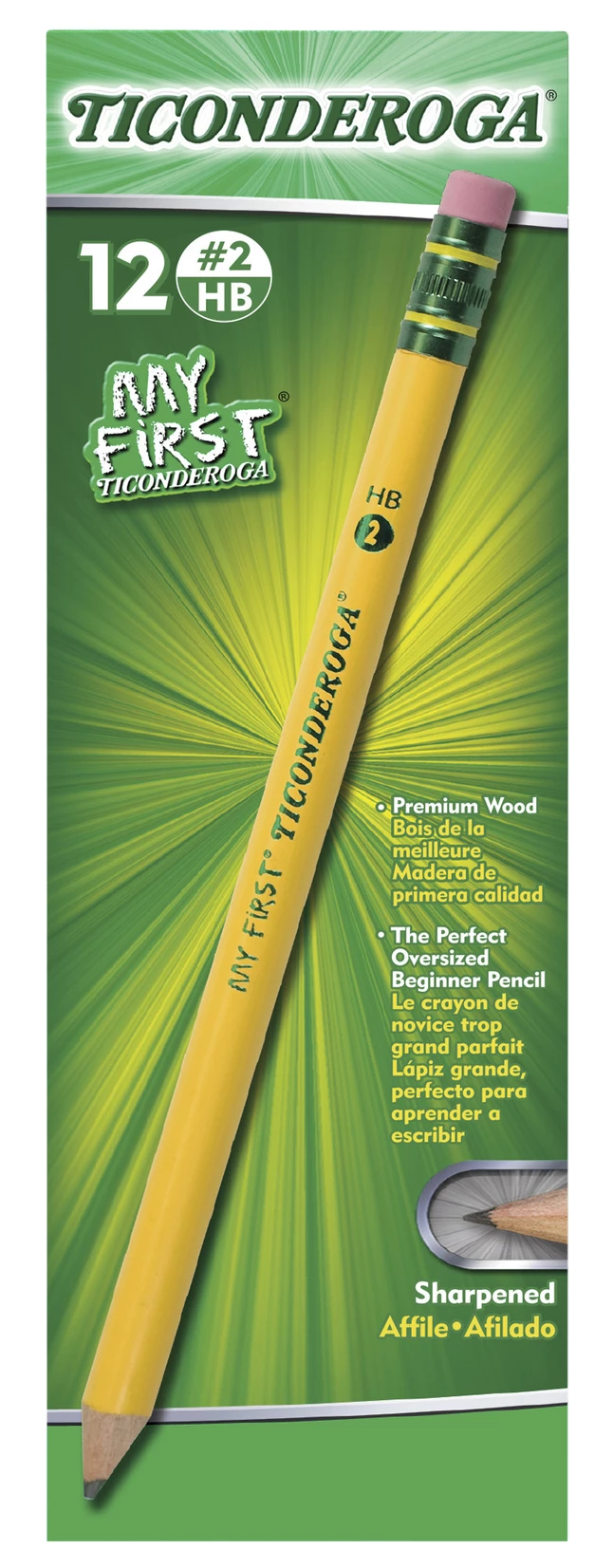 Best Sale ๐ Ticonderoga My First Pencils With Latex-Free Erasers, No 2 Tips, Yellow, Pack Of 12 โญ 7 Best Sale ๐ Ticonderoga My First Pencils With Latex-Free Erasers, No 2 Tips, Yellow, Pack Of 12 โญ - Image 5