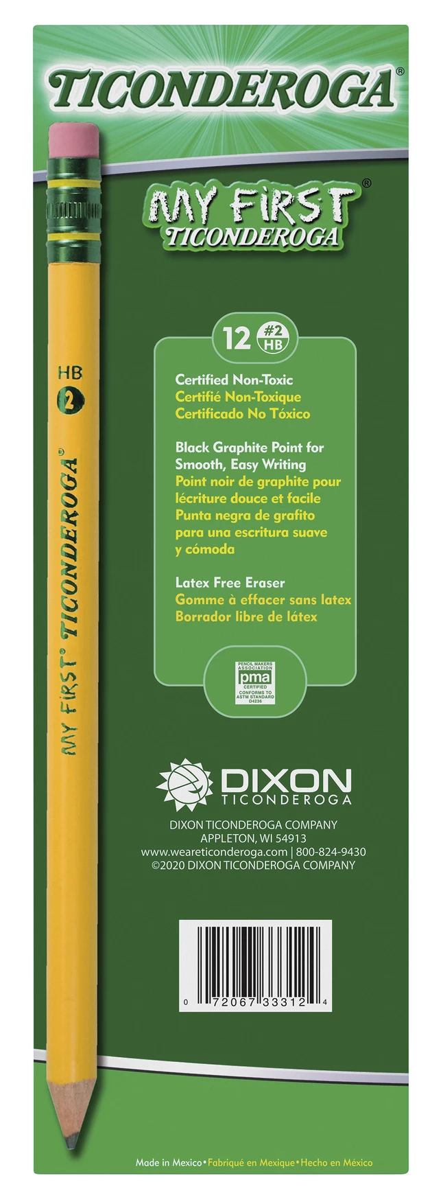 Best Sale ๐ Ticonderoga My First Pencils With Latex-Free Erasers, No 2 Tips, Yellow, Pack Of 12 โญ 5 Best Sale ๐ Ticonderoga My First Pencils With Latex-Free Erasers, No 2 Tips, Yellow, Pack Of 12 โญ - Image 3
