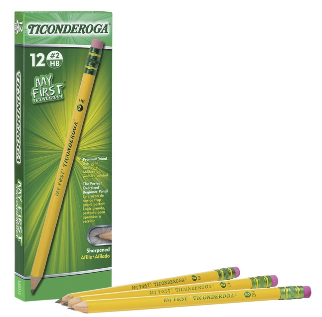 Best Sale ๐ Ticonderoga My First Pencils With Latex-Free Erasers, No 2 Tips, Yellow, Pack Of 12 โญ 3 Best Sale ๐ Ticonderoga My First Pencils With Latex-Free Erasers, No 2 Tips, Yellow, Pack Of 12 โญ