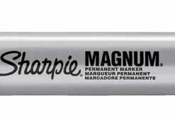 Deals 🌟 Sharpie Magnum Permanent Marker Extra Large Chisel Tip, Black ⭐