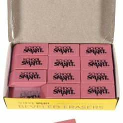 Cheapest 💯 School Smart Beveled Block Erasers, Small, Pink, Pack Of 36 😍 10 Cheapest 💯 School Smart Beveled Block Erasers, Small, Pink, Pack Of 36 😍 -School Smart - shop 077354 C ecommfullsize