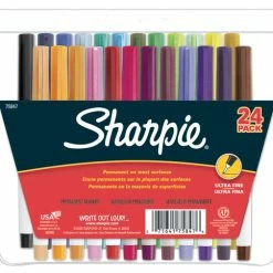 Budget 🥰 Sharpie Ultra Fine Point Permanent Markers, Assorted Colors, Set Of 24 ⌛