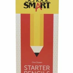 Brand new 🔥 School Smart Hexagonal Starter Pencils With Latex-Free Erasers, No 2 Tips, Pack Of 12 ✨