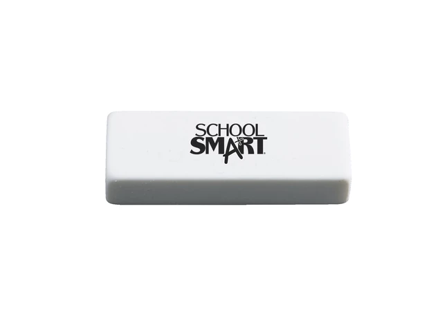 Discount ๐ School Smart Vinyl Block Erasers, 2-1/2 X 7/8 X 1/2 Inches, White, Pack Of 20 ๐ 4 Discount ๐ School Smart Vinyl Block Erasers, 2-1/2 X 7/8 X 1/2 Inches, White, Pack Of 20 ๐ - Image 2
