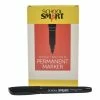 Hot Sale 👍 School Smart Permanent Markers, Fine Tips, Black, Pack Of 12 👏 -School Smart - shop 085026 ecommfullsize