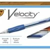 Deals 🔥 BIC Velocity Latex-Free Mechanical Pencils With Cushioned Grips And Erasers, 0.7 Mm Tips, Blue, Pack Of 12 ✨ -School Smart - shop 087122 ecommfullsize