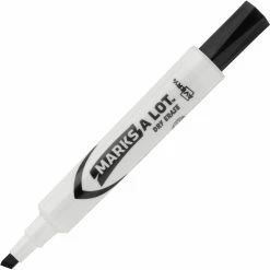 Hot Sale 😀 Avery Marks-A-Lot Low Odor Non-Toxic Dry Erase Marker, 3/16 In Chisel Tip, Black, Pack Of 12 😍