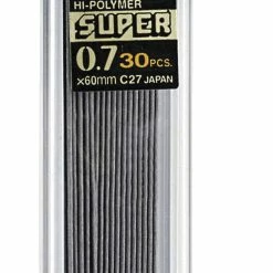 Brand new 🌟 Pentel Super Hi-Polymer Extra Strong Mechanical Pencil Lead Refill, 0.7 Mm, HB Medium Tip, Black, Pack Of 30 🤩