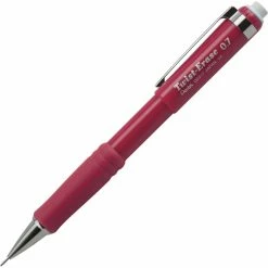 New 🧨 Pentel Twist-Eraser III Mechanical Pencil With Comfort Grip, 0.7 Mm, Burgundy ⌛