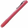 New 🤩 Pentel Clic Pen Style Refillable Retractable Eraser With Rubber Grip And Pocket Clip, White, Red Barrel 😀 -School Smart - shop 1100707 SPR ecommfullsize