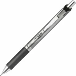 Hot Sale 🎉 Pentel EnerGize Deluxe Refillable Retractable Mechanical Pencila With Lead And Refill Eraser, Black, Pack Of 12 🎁
