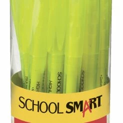 Promo 👍 School Smart Highlighter, Yellow, Pack Of 20 ⭐