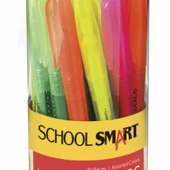 Best Sale 🥰 School Smart Highlighter, Chisel Tip, Assorted Colors, Pack Of 20 ⌛