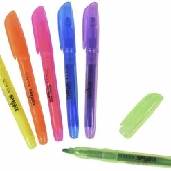 Promo 🔥 School Smart Highlighter, Chisel Tip, Assorted Colors, Pack Of 6 🛒 -School Smart - shop 1298145 ecommfullsize