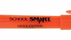 Top 10 🛒 School Smart Non-Toxic Pen Style Highlighter, Chisel Tip, Orange, Pack Of 12 👏