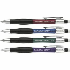 Hot Sale 🔥 Paper Mate ComfortMate Ultra Refillable Mechanical Pencil, 0.7 Mm Tip, Assorted Colors, Each ⌛