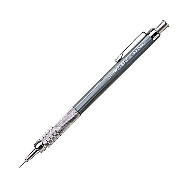 Cheap โจ Pentel Graph Gear 500 Refillable Mechanical Pencil With Lead And Refill Eraser, 0.9 Mm Tip, Gray ๐ 3 Cheap โจ Pentel Graph Gear 500 Refillable Mechanical Pencil With Lead And Refill Eraser, 0.9 Mm Tip, Gray ๐