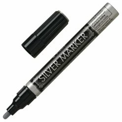 Wholesale ✔️ Pilot Creative Non-Washable Permanent Marker, Medium Tip, Silver 😉