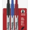 Coupon 👍 Sharpie Non-Toxic Non-Washable Retractable Permanent Marker, Fine Tip, Assorted Color, Pack Of 3 🤩