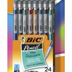 Flash Sale 🎉 BIC Xtra Precision Mechanical Pencils, Assorted Metallics, Pack Of 24 😀