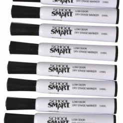 Outlet ๐คฉ School Smart Dry Erase Marker, Low Odor, Chisel Tip, Black, Pack Of 12 ๐ฅฐ 10 Outlet ๐คฉ School Smart Dry Erase Marker, Low Odor, Chisel Tip, Black, Pack Of 12 ๐ฅฐ -School Smart - shop 1354253 C ecommfullsize