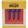 Cheap 😀 School Smart Permanent Marker, Broad Chisel Tip, Purple, Pack Of 12 💯 -School Smart - shop 1354264 A ecommfullsize