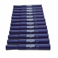 Cheap 😀 School Smart Permanent Marker, Broad Chisel Tip, Purple, Pack Of 12 💯 -School Smart - shop 1354264 B ecommfullsize