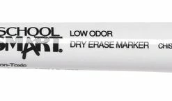 Best Pirce 👏 School Smart Dry Erase Tank Style Marker, Chisel Tip, Blue, Pack Of 48 🛒 -School Smart - shop 1354271 ecommfullsize 1