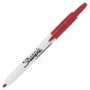 Best Pirce 😀 Sharpie Sanford Non-Toxic Non-Washable Retractable Permanent Marker, Fine Tip, Red, Pack Of 12 🔔