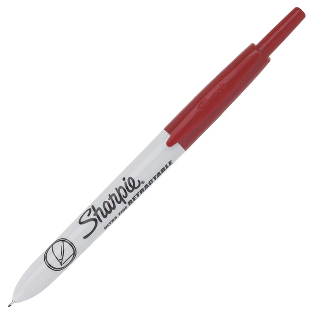 Cheap β¨ Sharpie Sanford Non-Toxic Non-Washable Retractable Permanent Marker, Ultra Fine Tip, Red, Pack Of 12 π 3 Cheap β¨ Sharpie Sanford Non-Toxic Non-Washable Retractable Permanent Marker, Ultra Fine Tip, Red, Pack Of 12 π