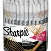 Flash Sale 🌟 Sharpie Metallic Permanent Markers, Fine Tip, Assorted Colors, Pack Of 36 ❤️ -School Smart - shop 1440657 A ecommfullsize