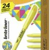 Top 10 ✔️ BIC Brite Liner Chisel Tip Pocket Style Highlighter, Yellow, Pack Of 24 ⭐