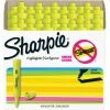 Best deal ⌛ Sharpie Accent Tank Style Highlighter, Chisel Tip, Yellow, Pack Of 36 😍 -School Smart - shop 1530190 ecommfullsize