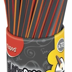 Hot Sale ✔️ Maped Graphite No 2 Triangular Pre-Sharpened Pencils, Pack Of 72 ❤️