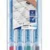 Cheapest 🎁 Staedtler Lumocolor Fine Point Dry-Erase Markers, .6 Mm, Assorted Colors, Set Of 4 🔔