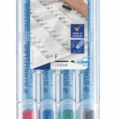 Cheapest 🎁 Staedtler Lumocolor Fine Point Dry-Erase Markers, .6 Mm, Assorted Colors, Set Of 4 🔔