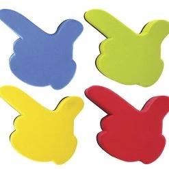 Best Sale 🛒 Flipside Magnetic Dry Erase Erasers, Call-Out Finger Pointer, Set Of 4 ❤️