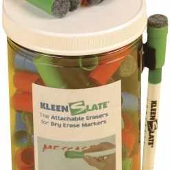 Coupon ✨ KleenSlate Small Dry Erase Caps For Dry Erase Markers, Assorted Colors, Set Of 100 💯