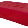 Brand new 🔔 School Smart Lightweight Plastic Pencil Boxes, Red, Pack Of 12 ⌛