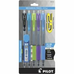 Coupon 😀 Pilot G-2 Mechanical Pencils, 0.7 Mm, Assorted, Pack Of 5 👍