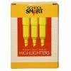 Buy ✨ School Smart Highlighter, Chisel Tip, Yellow, Pack Of 48 🔥 -School Smart - shop 1593069 B ecommfullsize