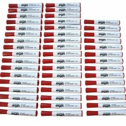 Best reviews of 🎁 School Smart Dry Erase Tank Style Marker, Chisel Tip, Red, Pack Of 48 🔔 -School Smart - shop 1593094 C ecommfullsize