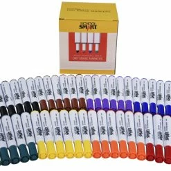 Cheap ⭐ School Smart Low Odor Non-Toxic Dry Erase Tank Style Marker, Chisel Tip, Assorted, Pack Of 48 ⭐ 10 Cheap ⭐ School Smart Low Odor Non-Toxic Dry Erase Tank Style Marker, Chisel Tip, Assorted, Pack Of 48 ⭐ -School Smart - shop 1593096 C ecommfullsize