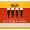 Best Pirce 🔥 School Smart Pen Style Dry Erase Markers, Fine Tip, Black, Pack Of 12 ✨