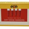Hot Sale 🎉 School Smart Dry Erase Pen Style Marker, Fine Tip, Red, Pack Of 12 🧨 -School Smart - shop 1593102 A ecommfullsize