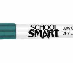 Hot Sale 🔔 School Smart Dry Erase Pen Style Marker, Fine Tip, Green, Pack Of 12 🎉 -School Smart - shop 1593103 A ecommfullsize