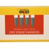 Hot Sale 🔔 School Smart Dry Erase Pen Style Marker, Fine Tip, Green, Pack Of 12 🎉 -School Smart - shop 1593103 B ecommfullsize