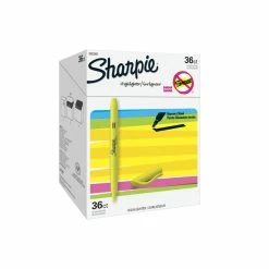 Best Sale 🔥 Sharpie Pocket Highlighter, Yellow, Pack Of 36 ✨